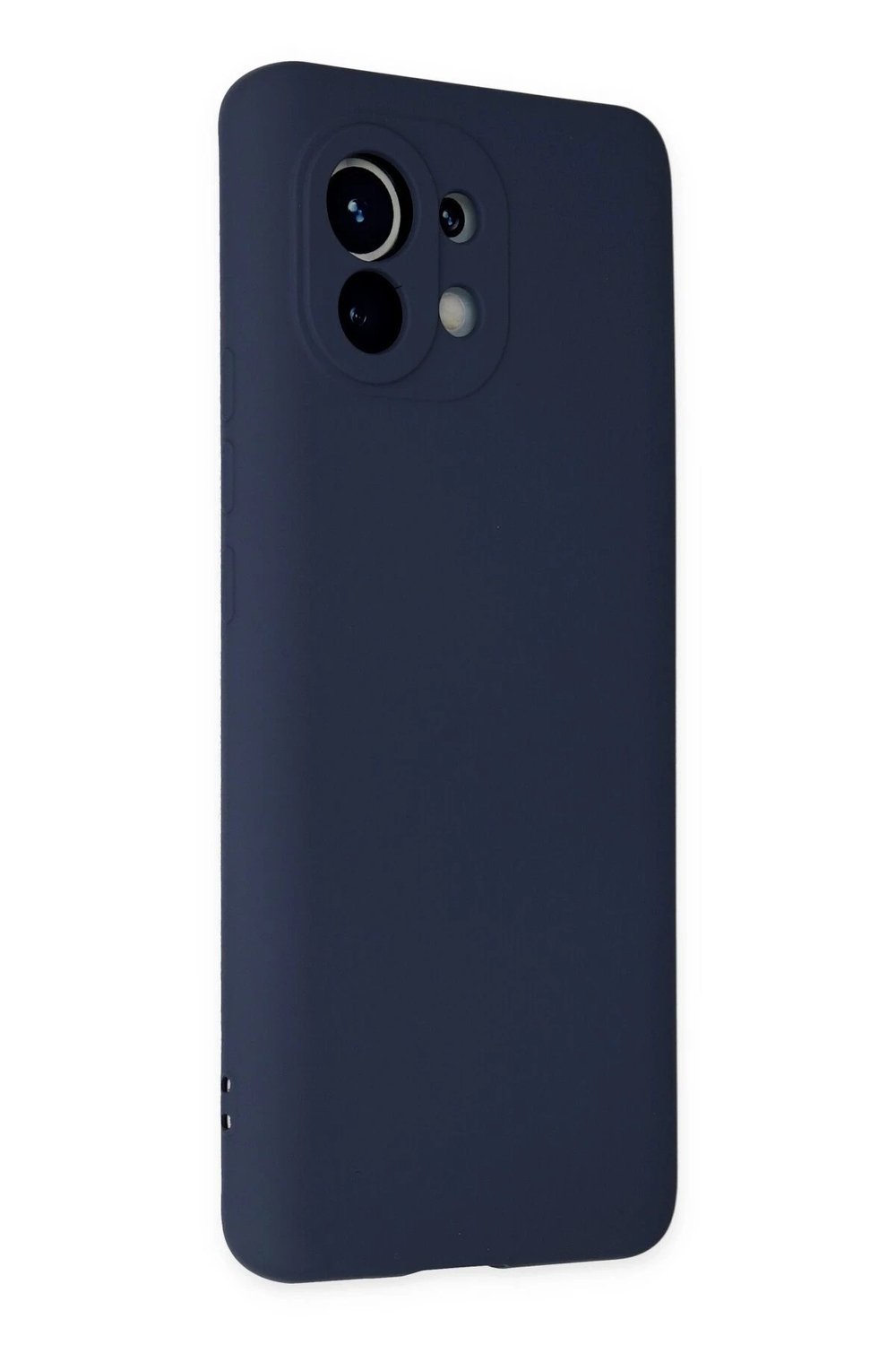 Mey İthalat®   Mi 11 Kılıf Nano içi Kadife Silikon - Lacivert