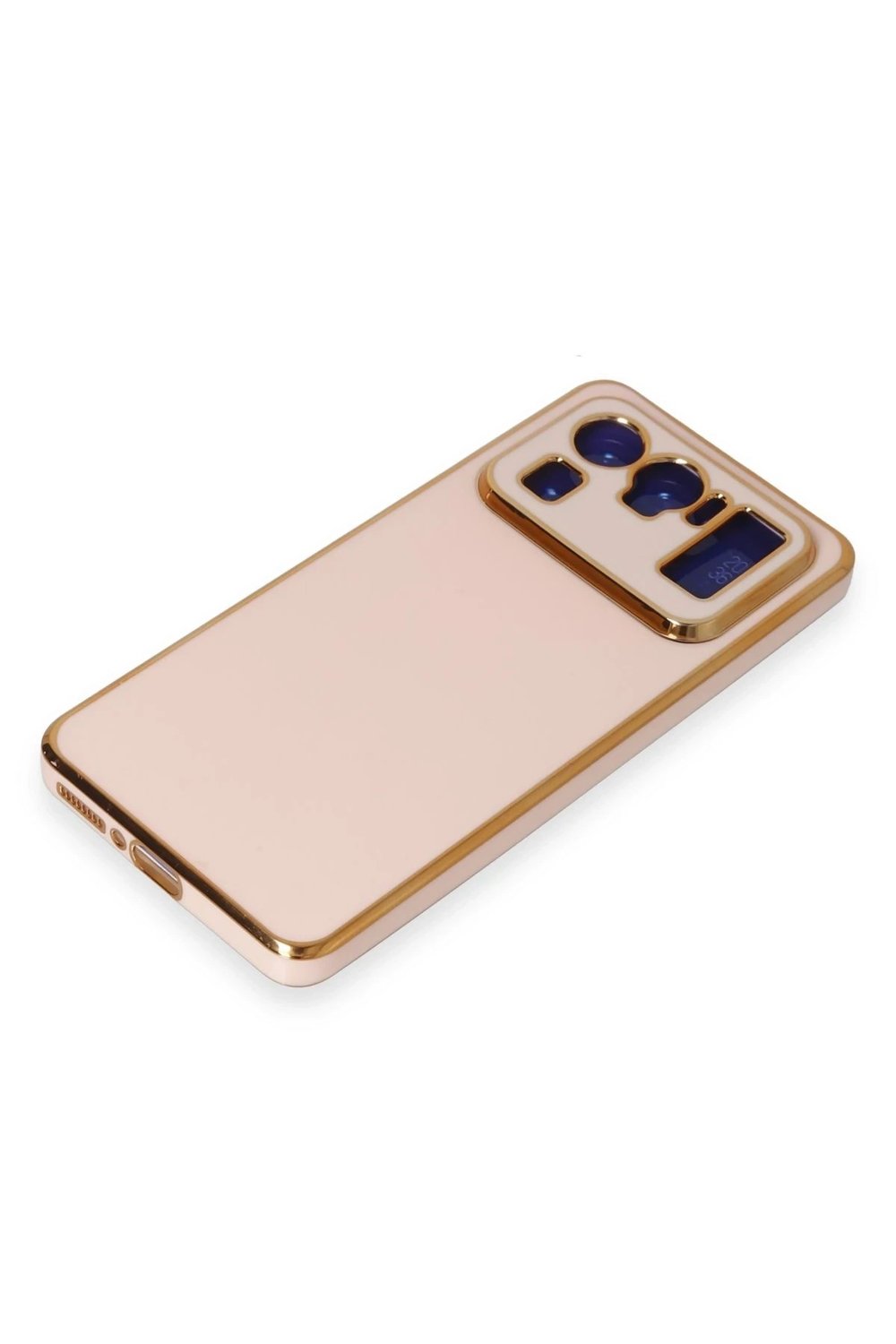 Mey İthalat®   Mi 11 Ultra Kılıf Volet Silikon - Pembe