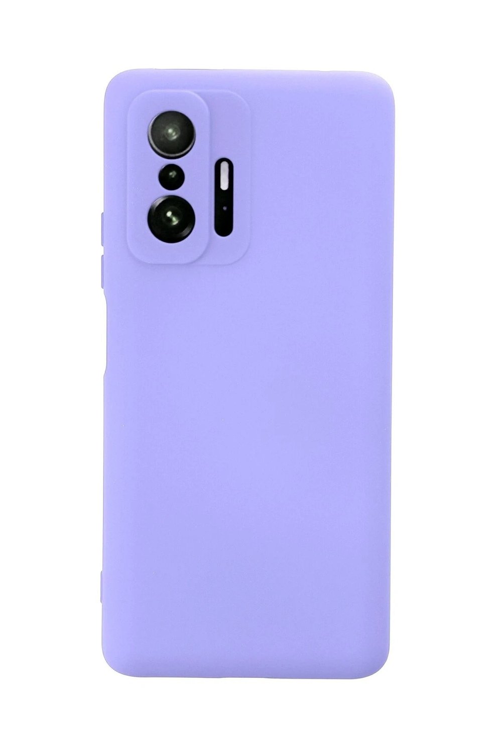 Mey İthalat®   Mi 11T Pro Kılıf Nano içi Kadife Silikon - Lila