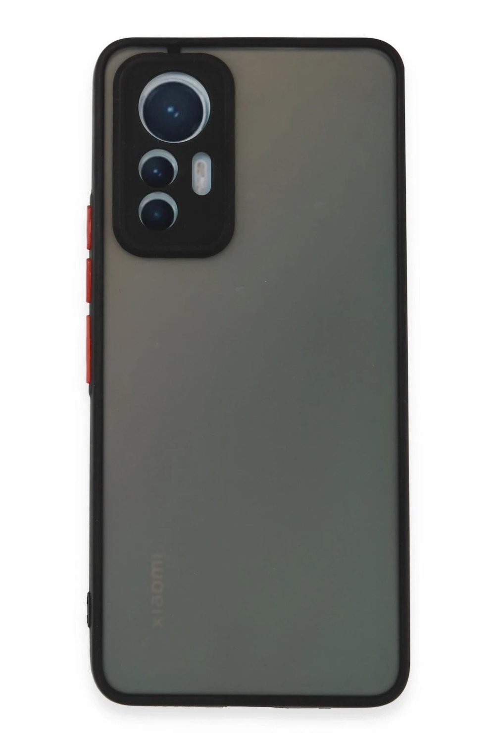 Mey İthalat®   Mi 12 Lite Kılıf Montreal Silikon Kapak - Siyah