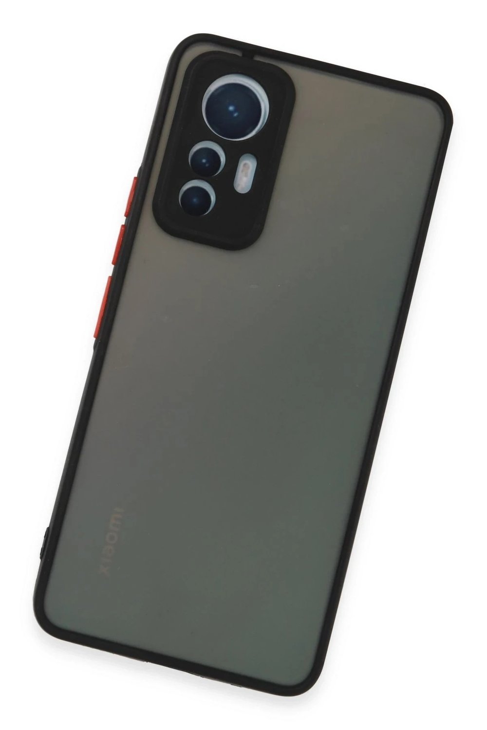 Mey İthalat®   Mi 12 Lite Kılıf Montreal Silikon Kapak - Siyah