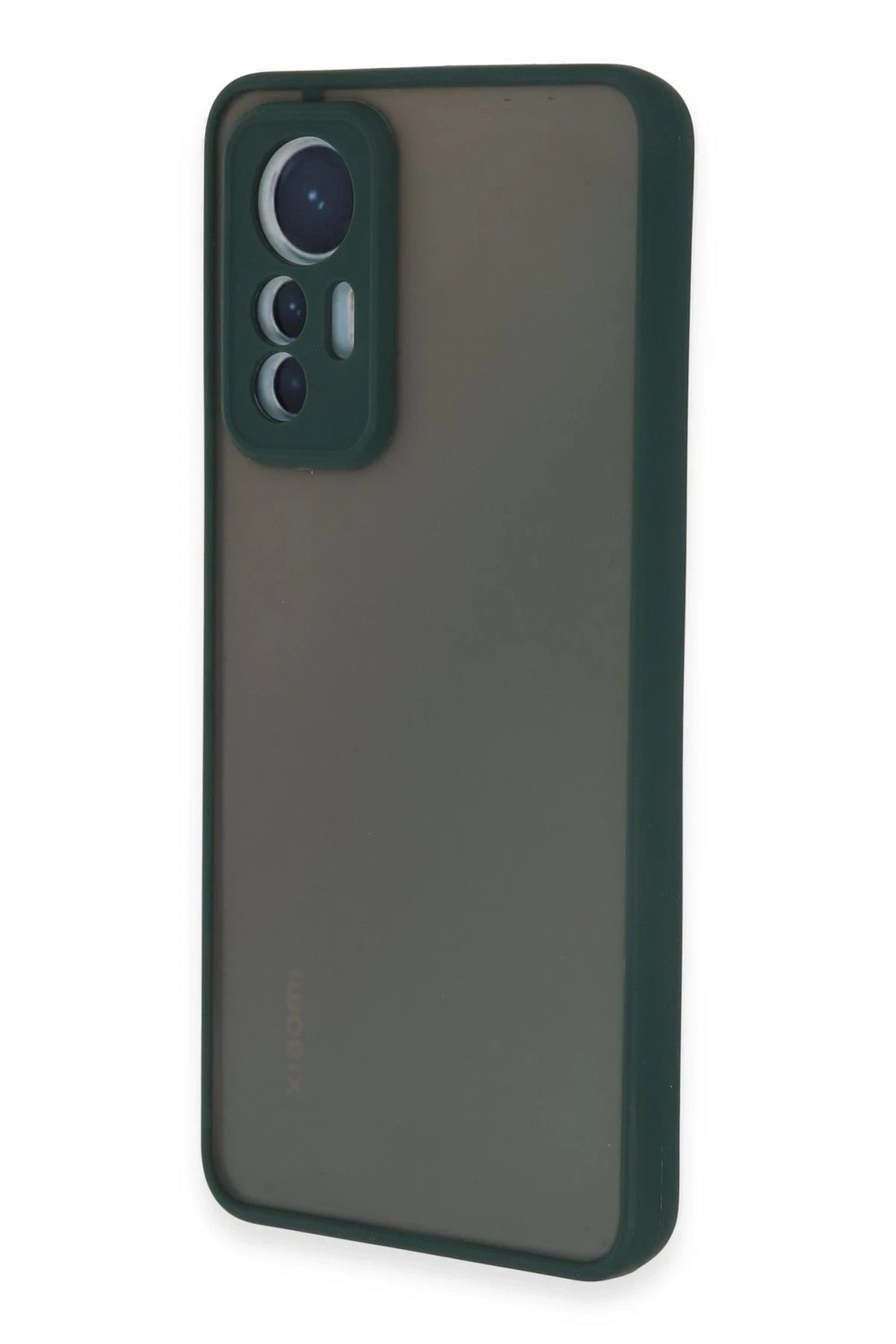 Mey İthalat®   Mi 12 Lite Kılıf Montreal Silikon Kapak - Yeşil