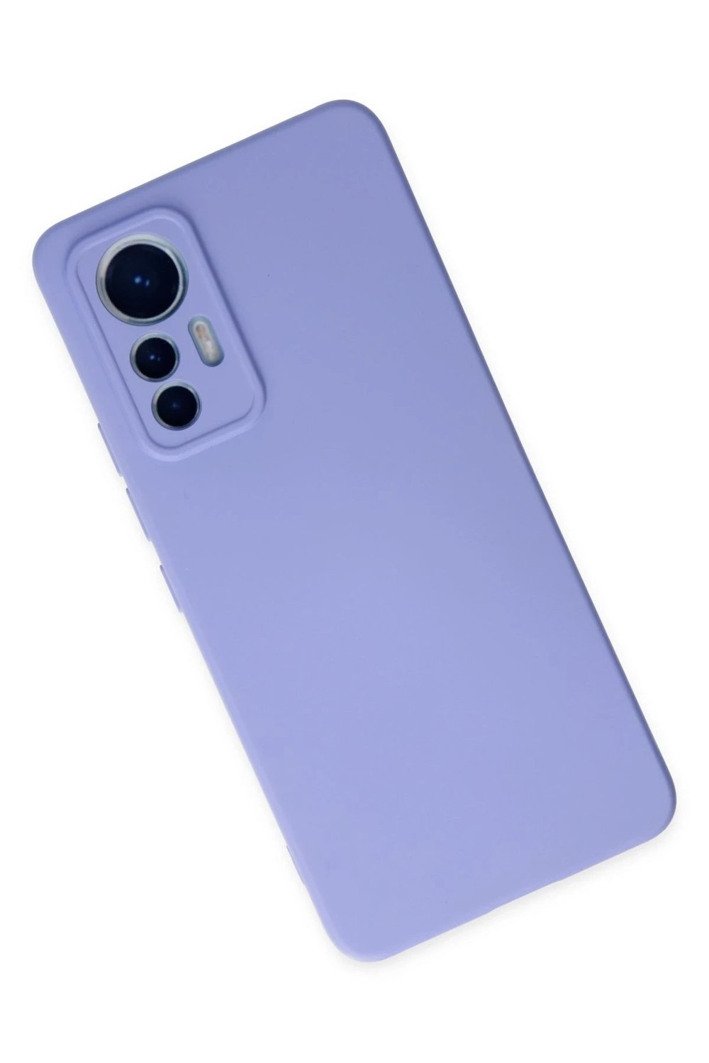 Mey İthalat®   Mi 12 Lite Kılıf Nano içi Kadife Silikon - Lila