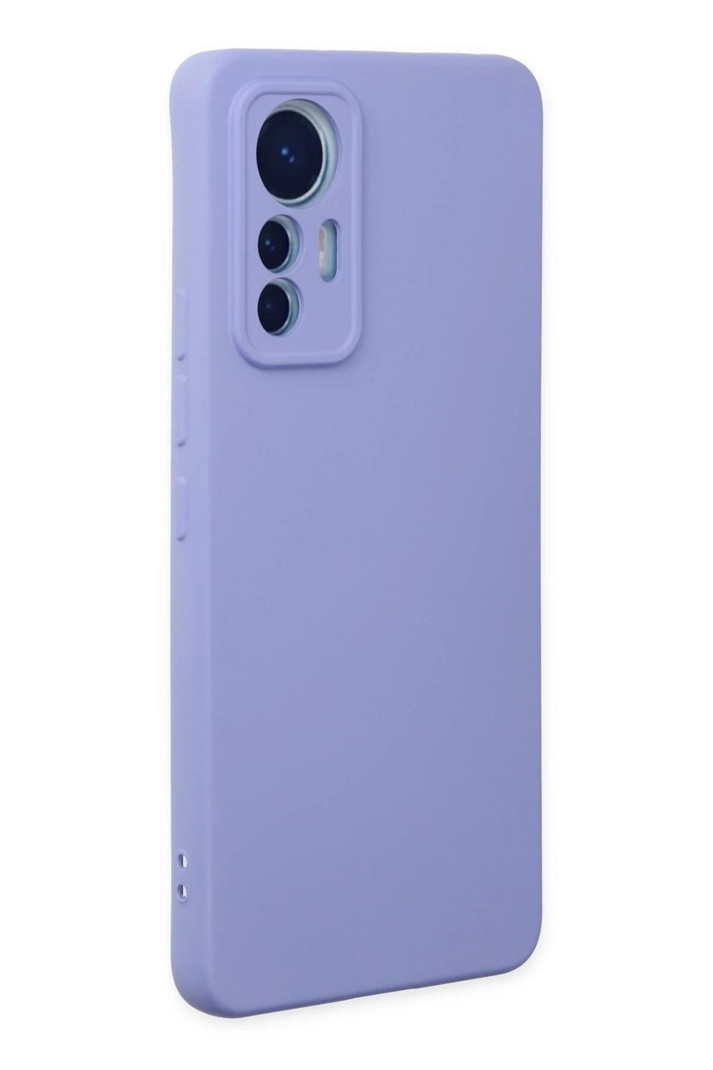 Mey İthalat®   Mi 12 Lite Kılıf Nano içi Kadife Silikon - Lila