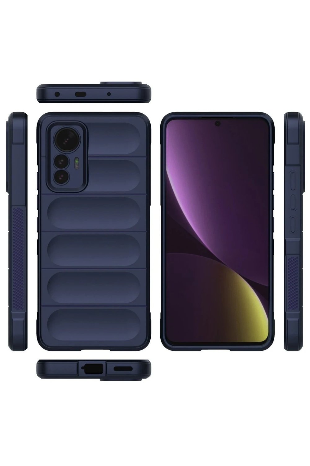 Mey İthalat®   Mi 12 Lite Kılıf Optimum Silikon - Lacivert