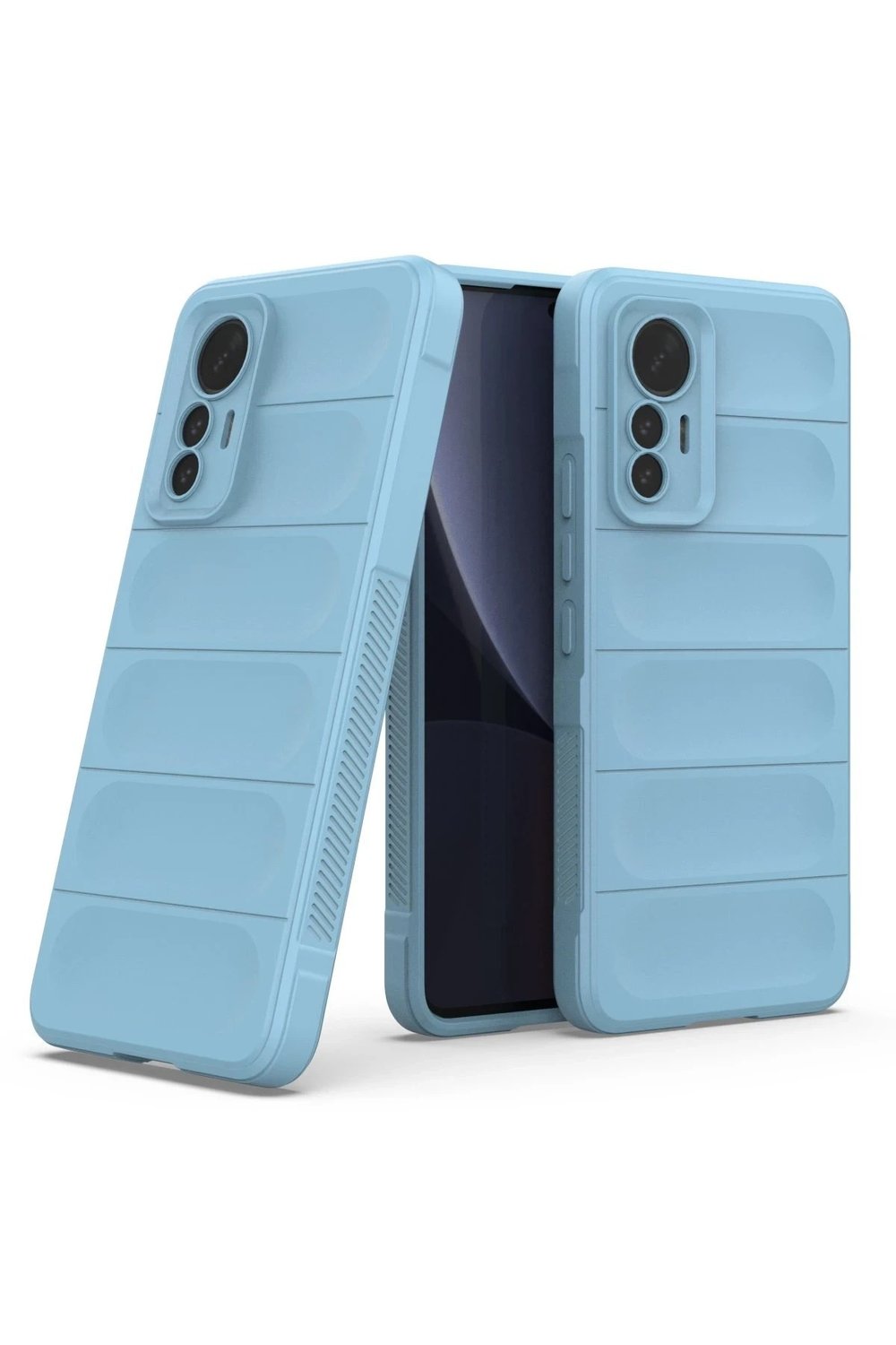 Mey İthalat®   Mi 12 Lite Kılıf Optimum Silikon - Sky Blue