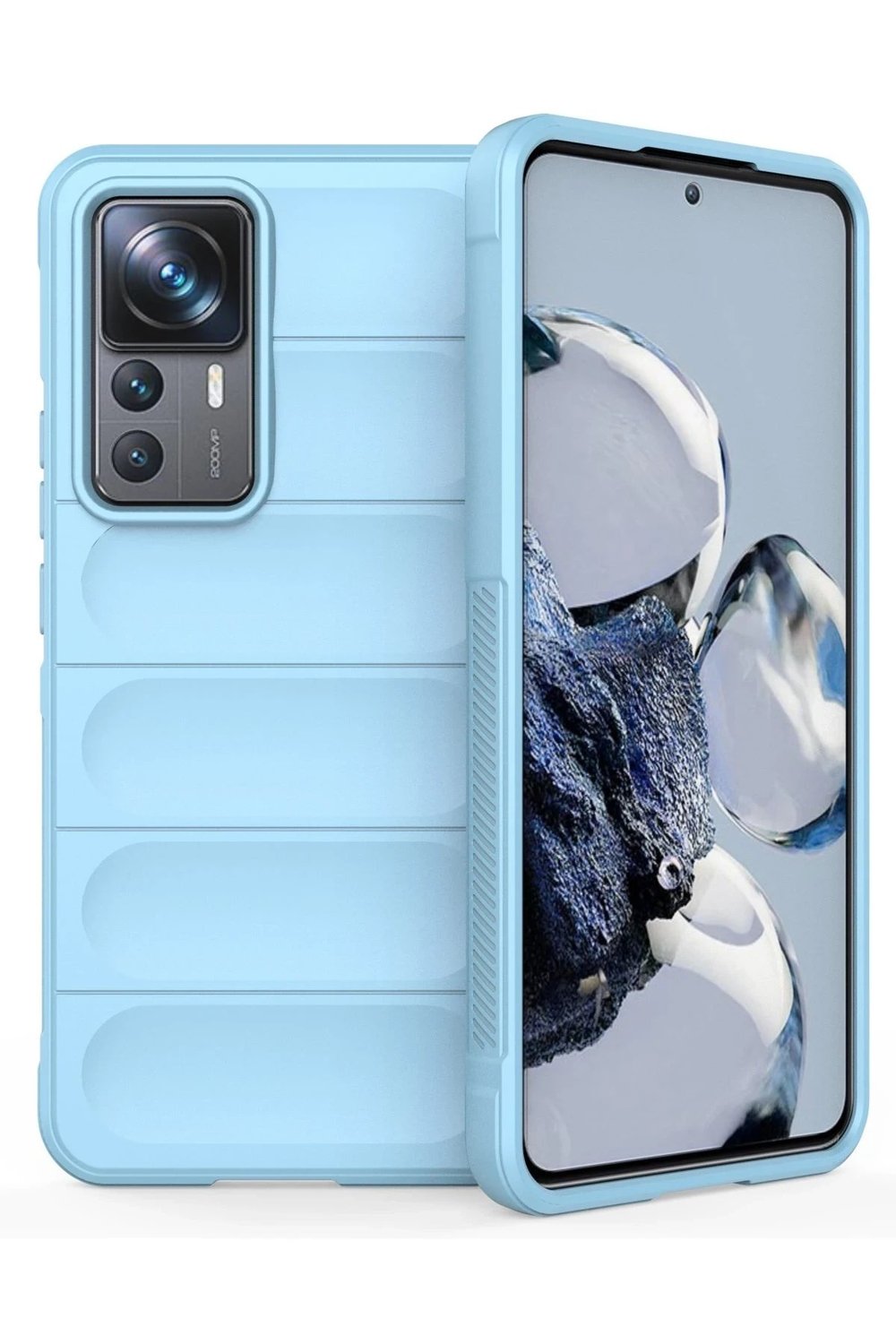 Mey İthalat®   Mi 12T Pro Kılıf Optimum Silikon - Sky Blue