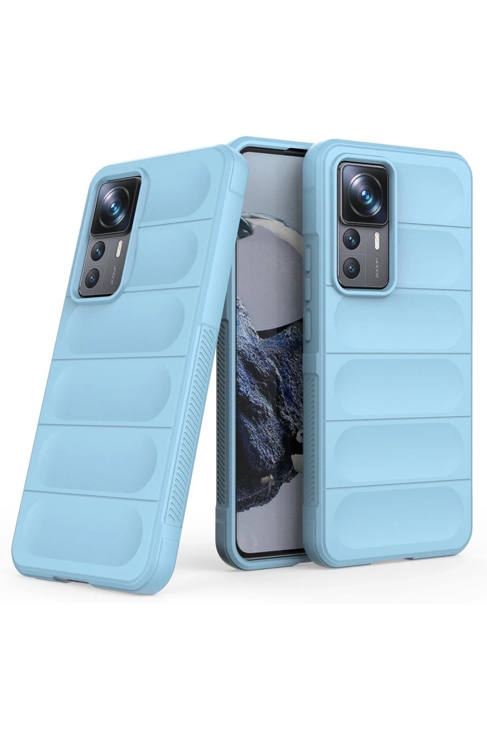 Mey İthalat®   Mi 12T Pro Kılıf Optimum Silikon - Sky Blue