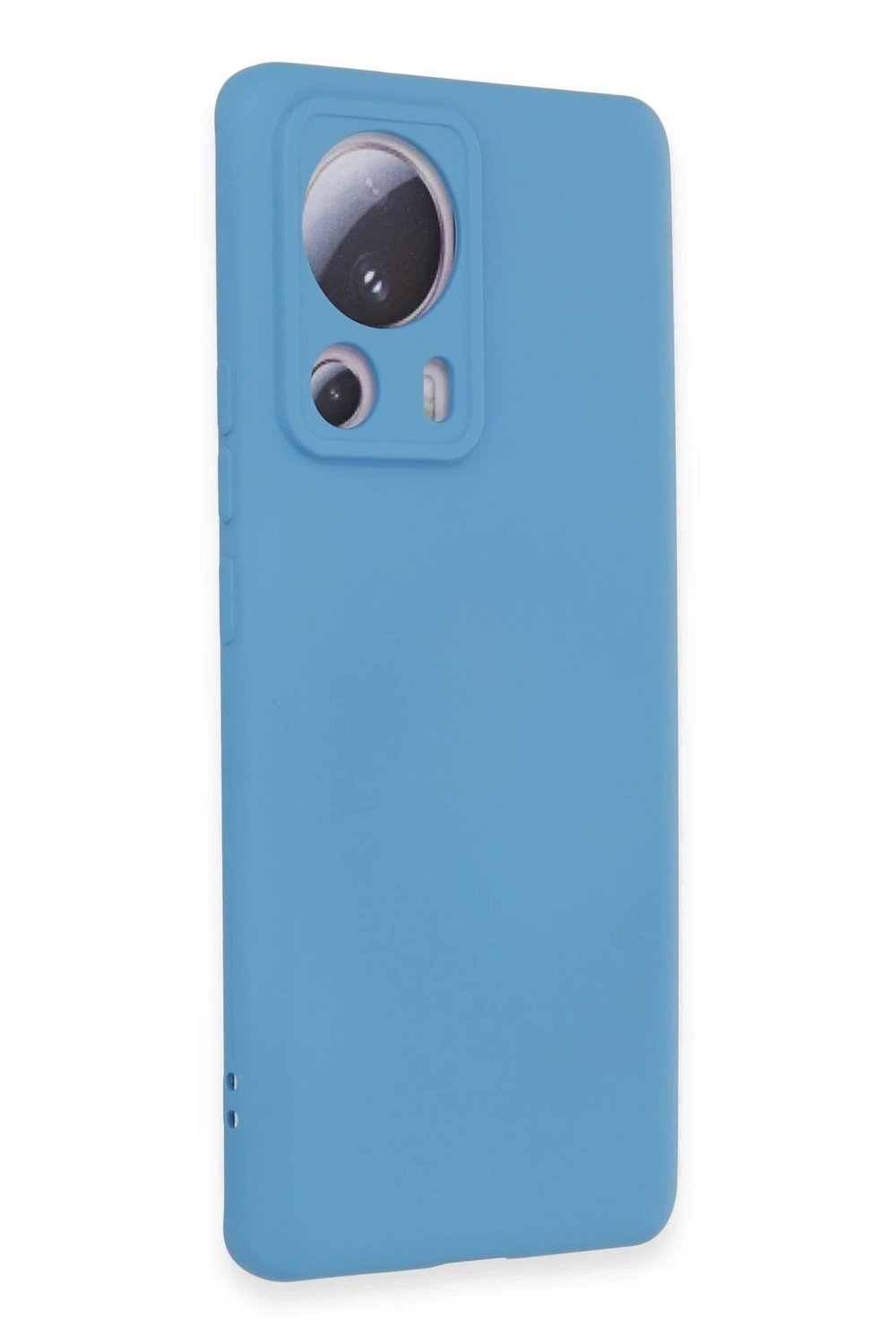 Mey İthalat®   Mi 13 Lite Kılıf Nano içi Kadife Silikon - Mavi