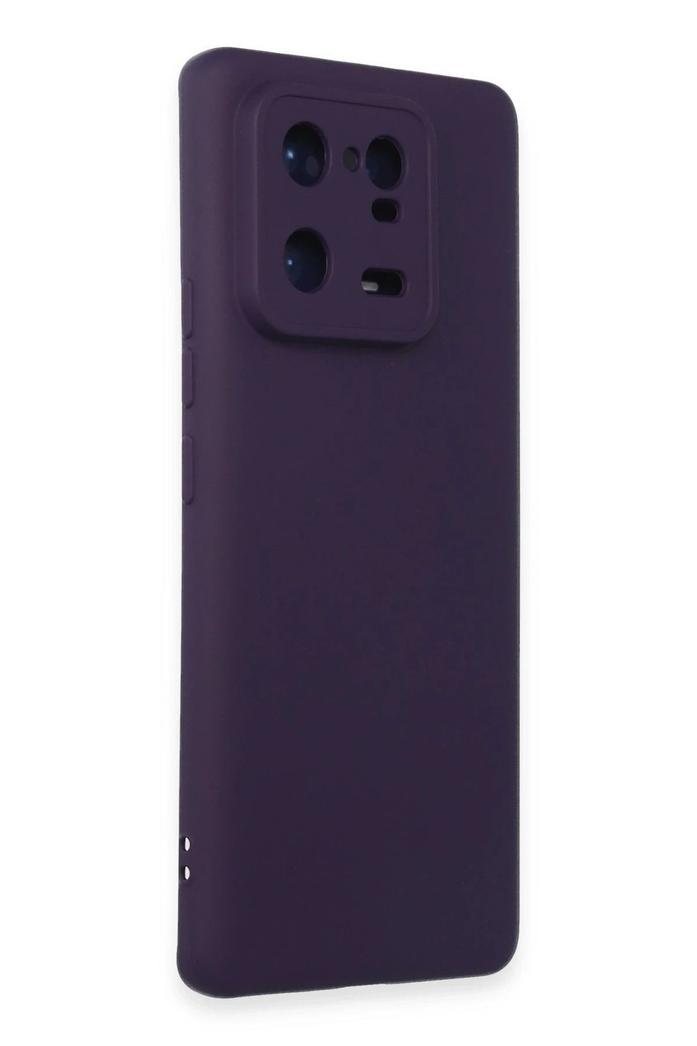 Mey İthalat®   Mi 13 Pro Kılıf Nano içi Kadife Silikon - Mor