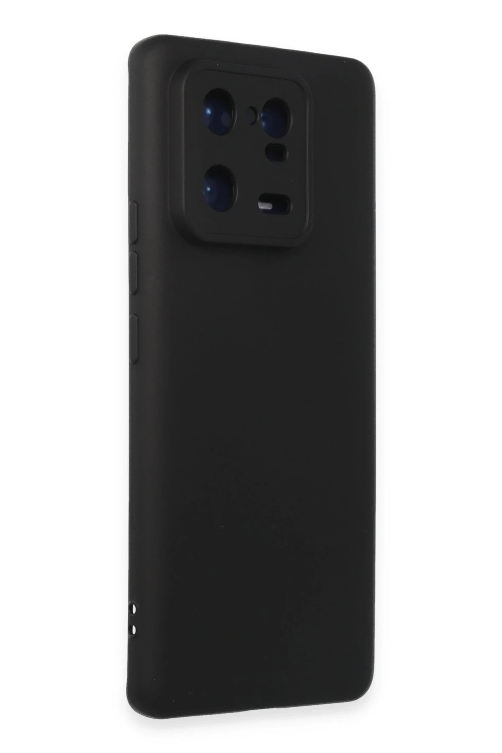 Mey İthalat®   Mi 13 Pro Kılıf Nano içi Kadife Silikon - Siyah