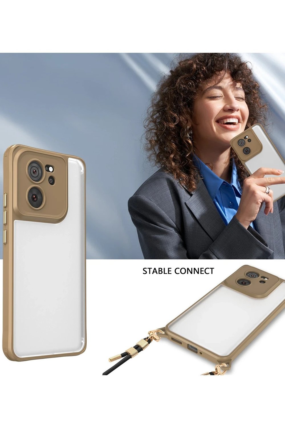 Mey İthalat®   Mi 13T Pro Kılıf Penta Silikon Kılıf - Şeffaf