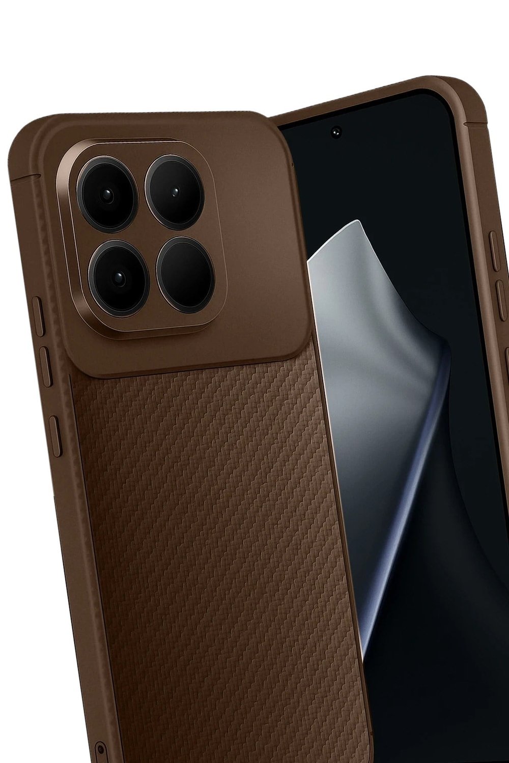 Mey İthalat®   Mi 15T Auto Focus Karbon Kapak - Kahverengi