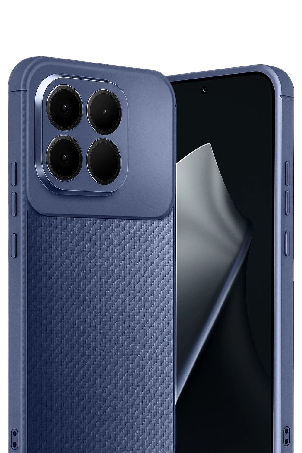 Mey İthalat®   Mi 15T Auto Focus Karbon Kapak - Lacivert