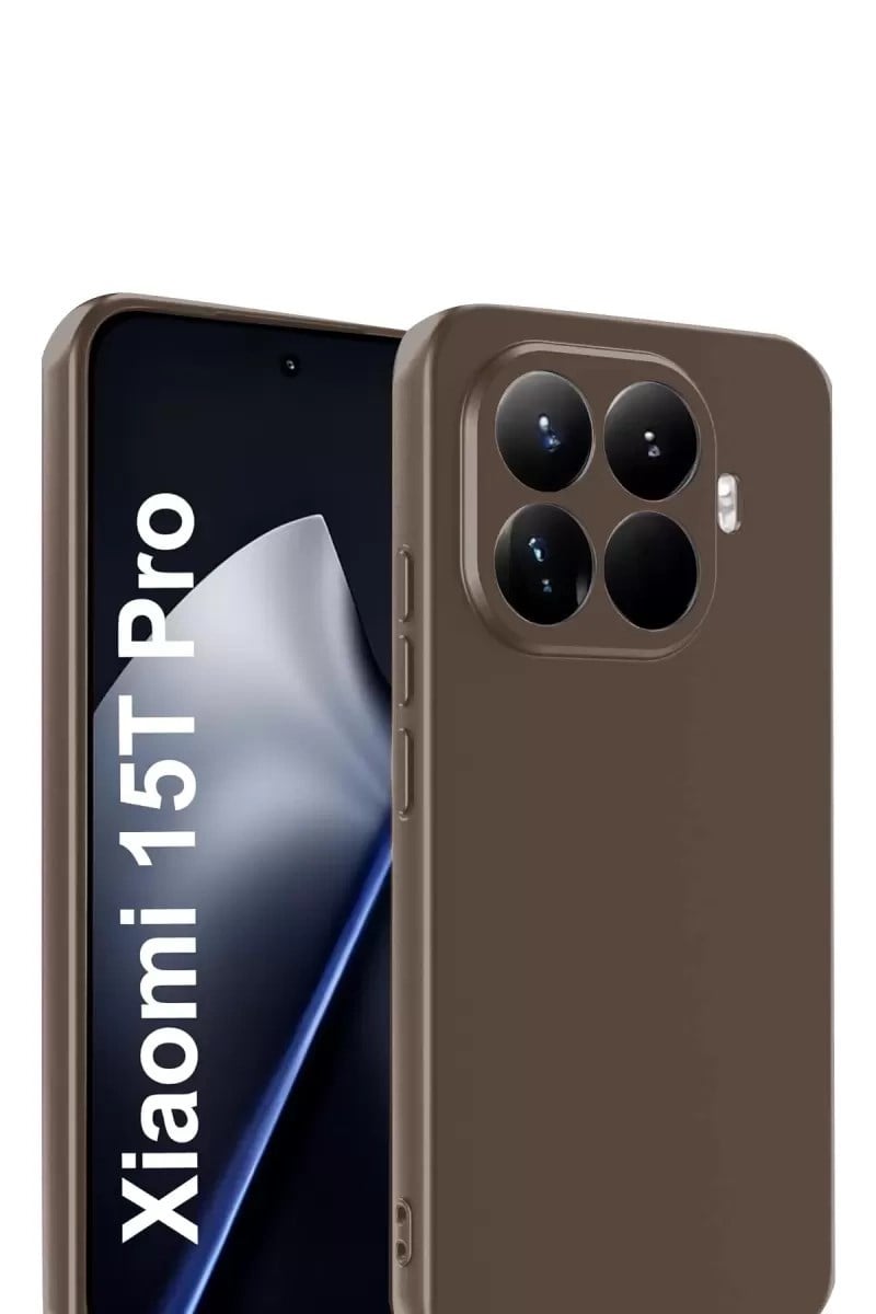 Mey İthalat®   Mi 15T Pro First Silikon - Kahverengi