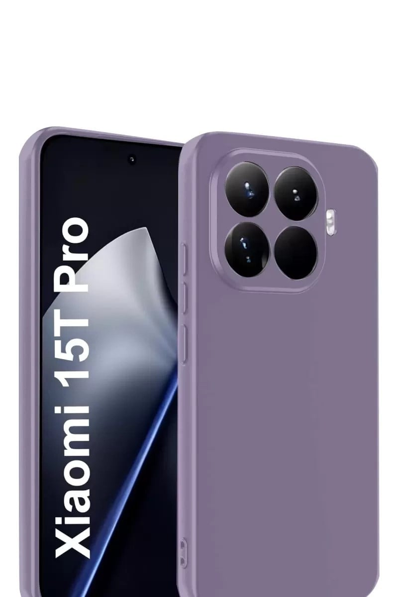 Mey İthalat®   Mi 15T Pro First Silikon - Lila