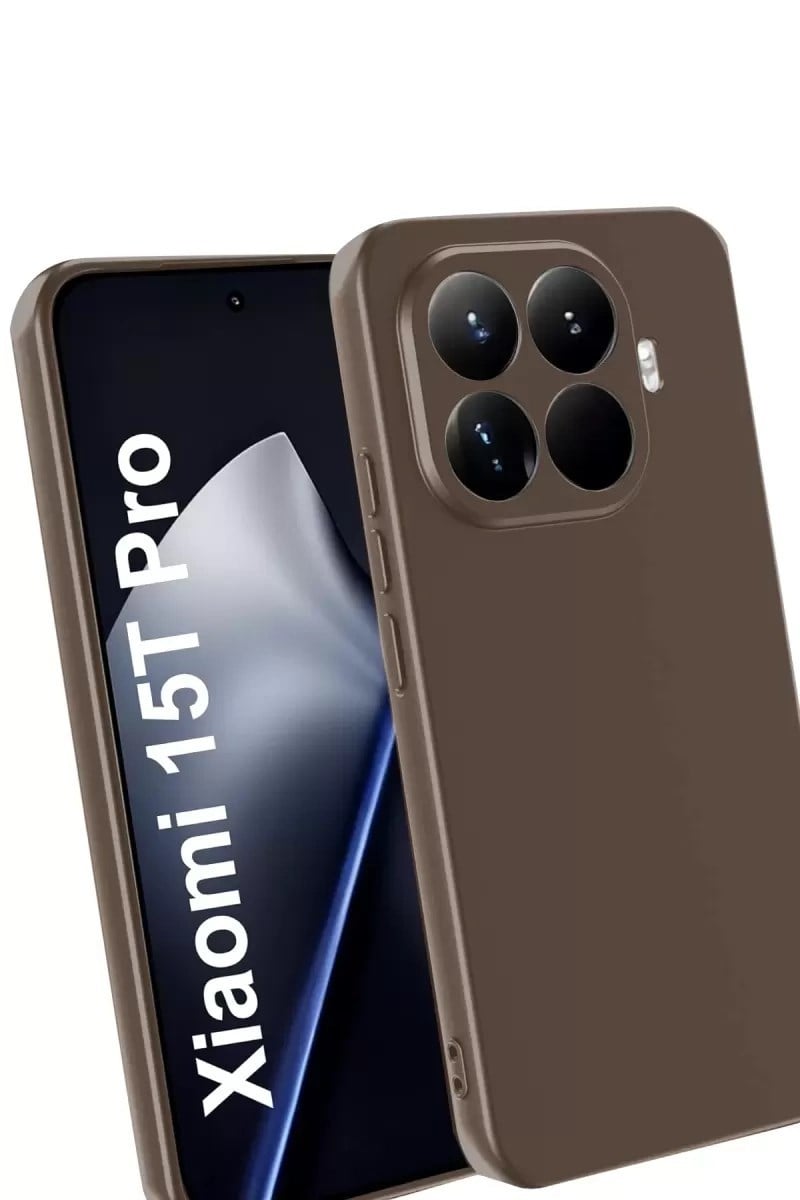Mey İthalat®   Mi 15T Pro First Silikon - Kahverengi