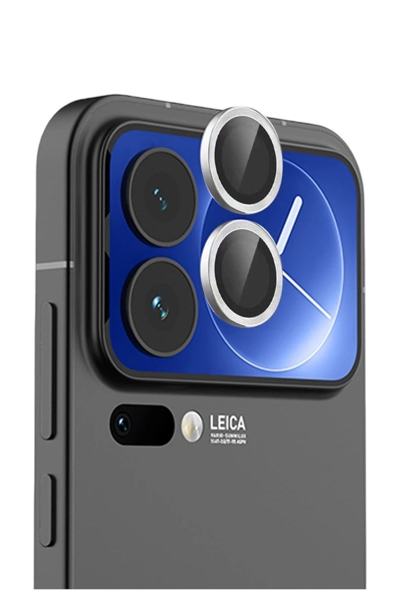 Mey İthalat®   Mi 17 Pro Max Raze Metal Kamera Lens - Gümüş