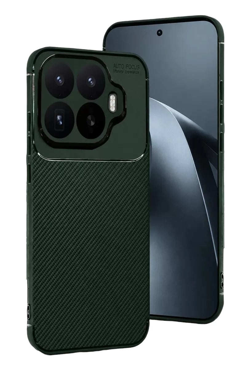 Mey İthalat®   Mi 17T Auto Focus Karbon Kapak - Koyu Yeşil