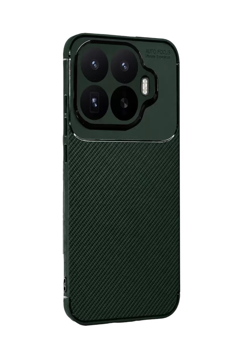 Mey İthalat®   Mi 17T Auto Focus Karbon Kapak - Koyu Yeşil