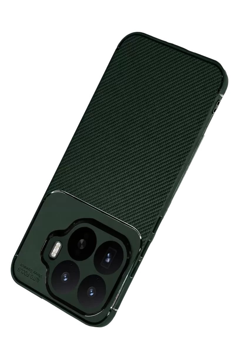 Mey İthalat®   Mi 17T Auto Focus Karbon Kapak - Koyu Yeşil