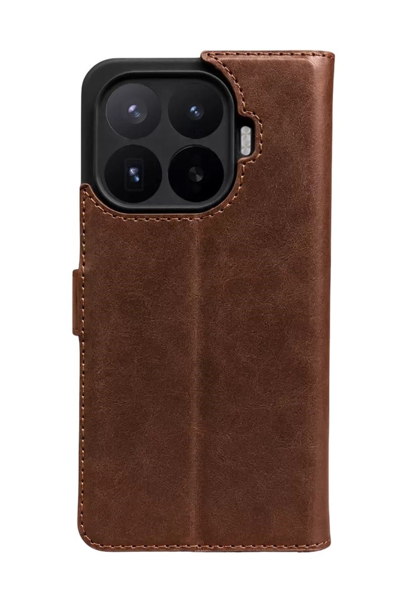 Mey İthalat®   Mi 17T Pro Trend S Plus Kapaklı Kılıf - Taba