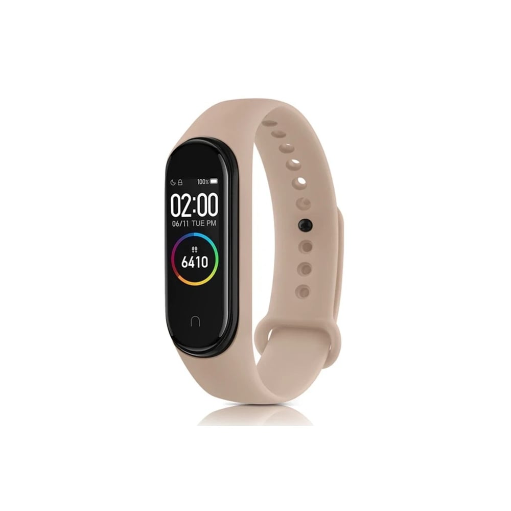 Mey İthalat®   Mi Band 4 Klasik Kordon - Pudra
