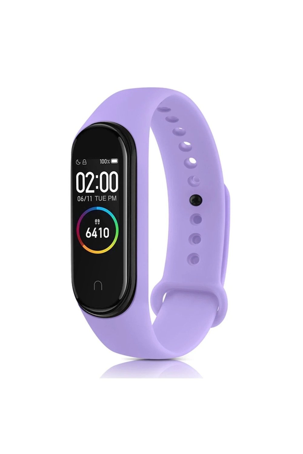 Mey İthalat®   Mi Band 6 Klasik Kordon - Lila