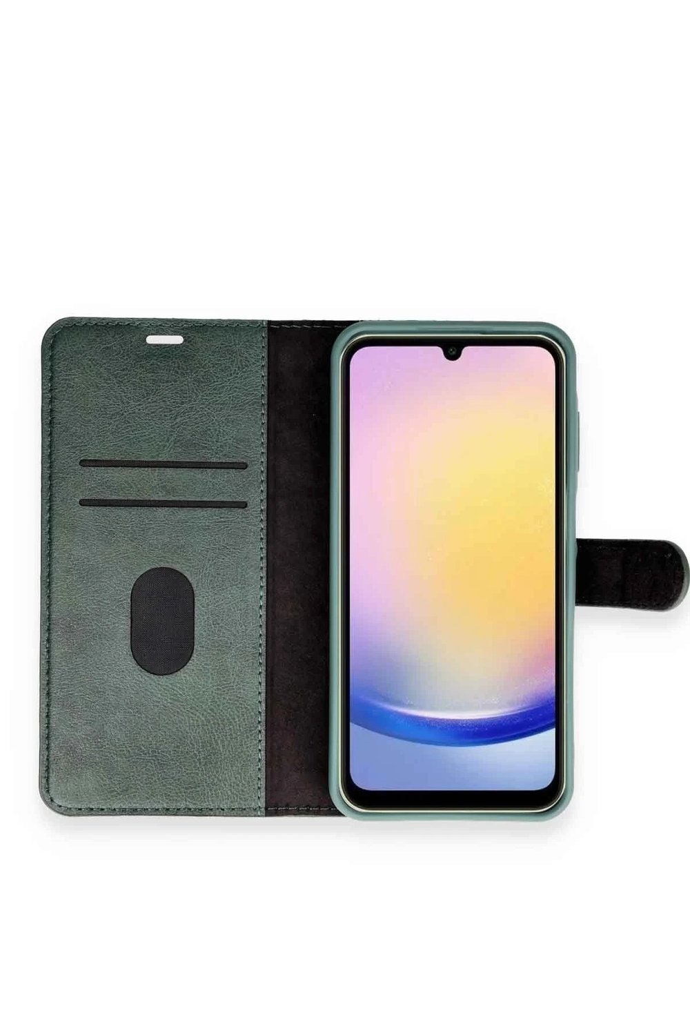Mey İthalat®   Mi Note 10 Trend S Plus Kapaklı Kılıf - Kırmızı