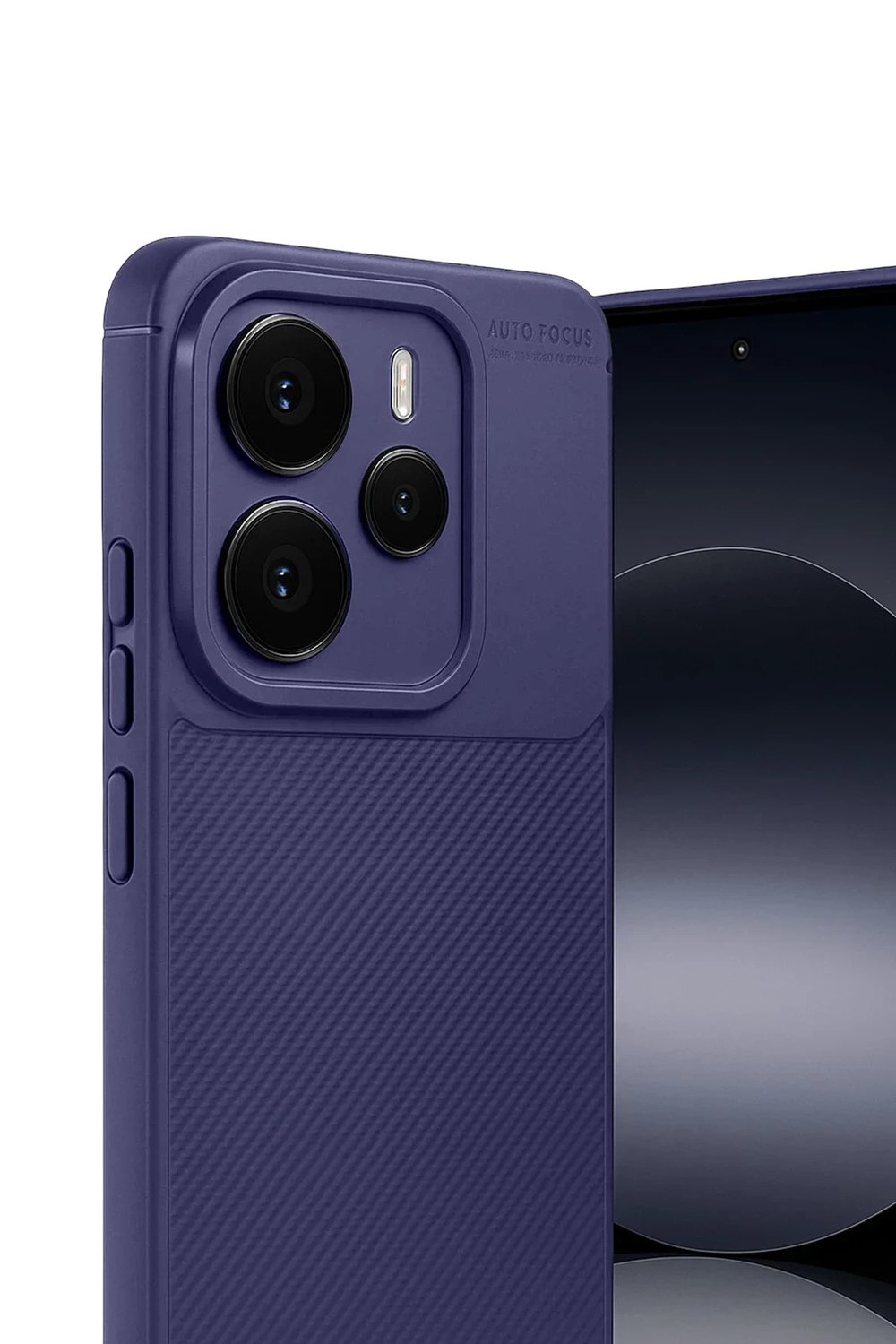 Mey İthalat®   Note 14 5G Auto Focus Karbon Kapak - Lacivert
