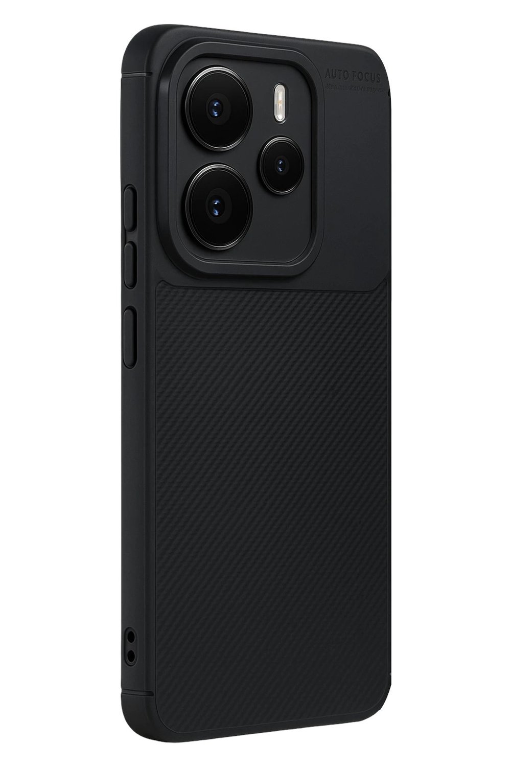 Mey İthalat®   Note 14 5G Auto Focus Karbon Kapak - Siyah