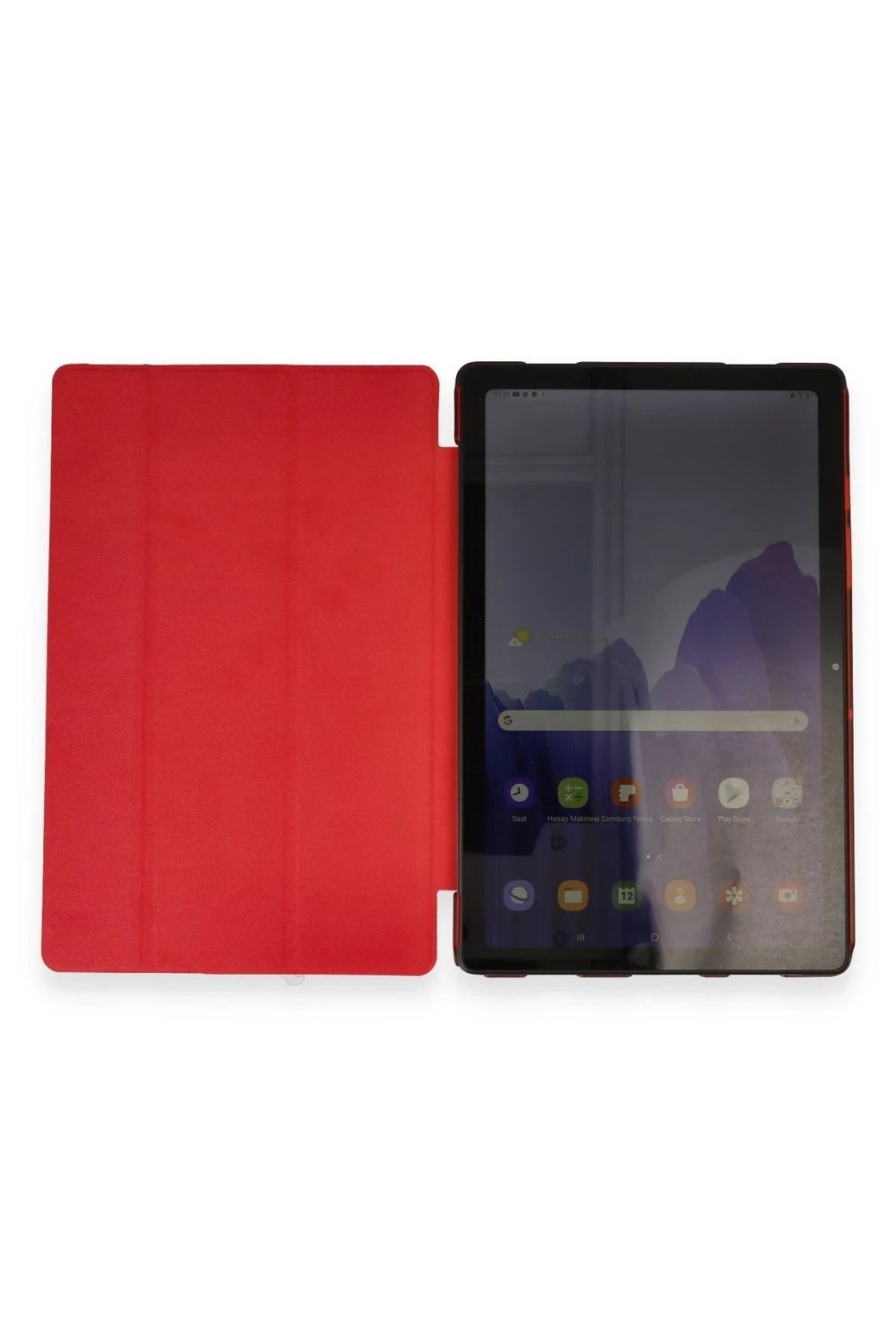 Mey İthalat®   Pad 6 Kılıf Tablet Smart Kılıf - Kırmızı