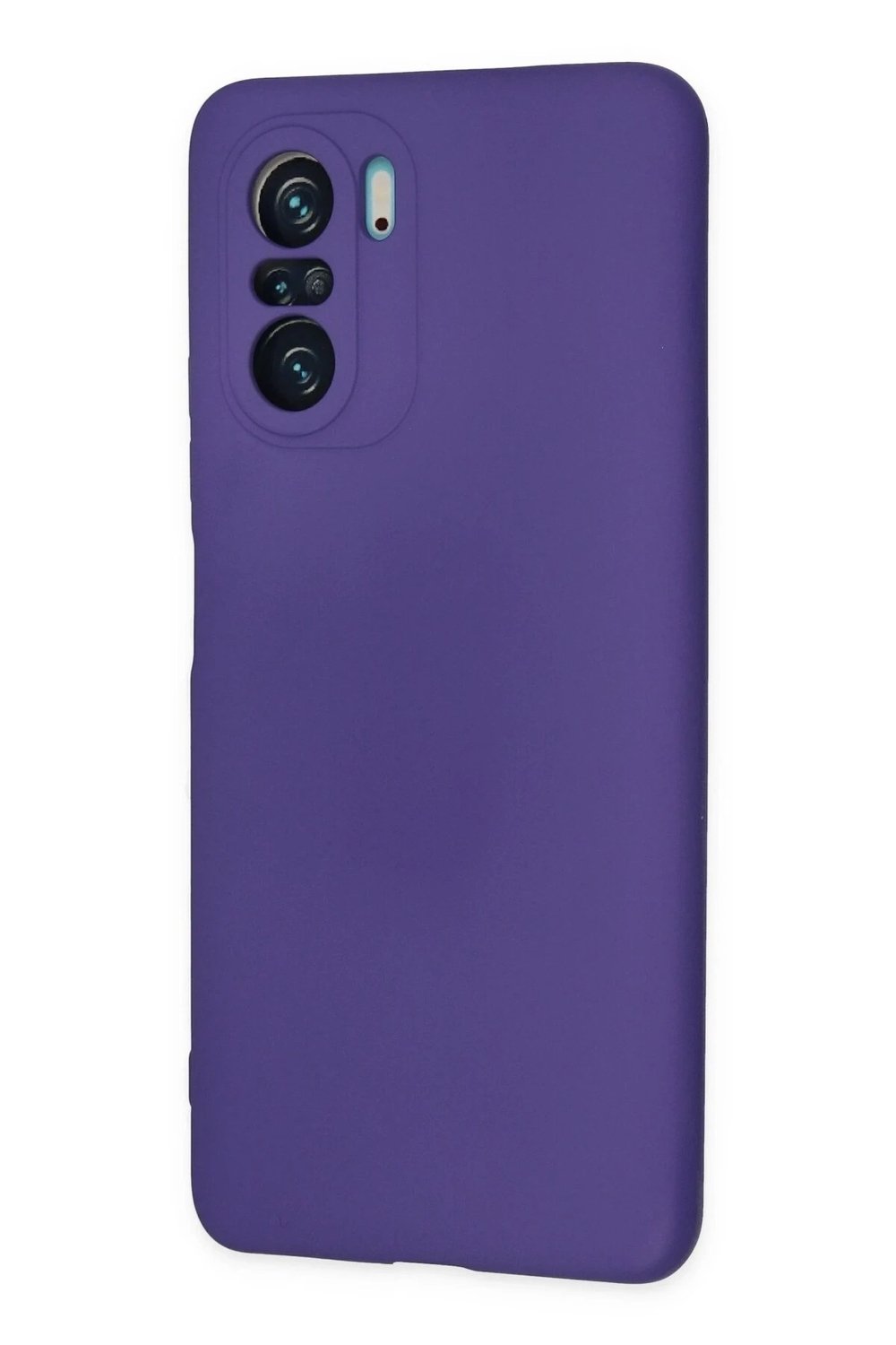 Mey İthalat®   Poco F3 Kılıf Nano içi Kadife Silikon - Mor