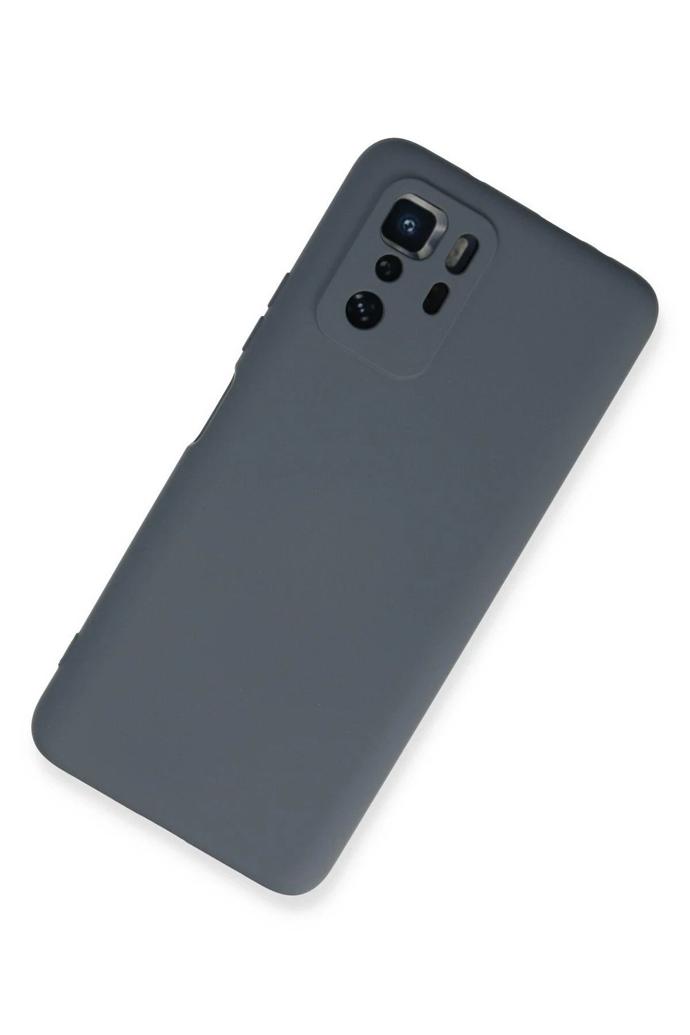 Mey İthalat®   Poco X3 GT Kılıf Nano içi Kadife Silikon - Gri