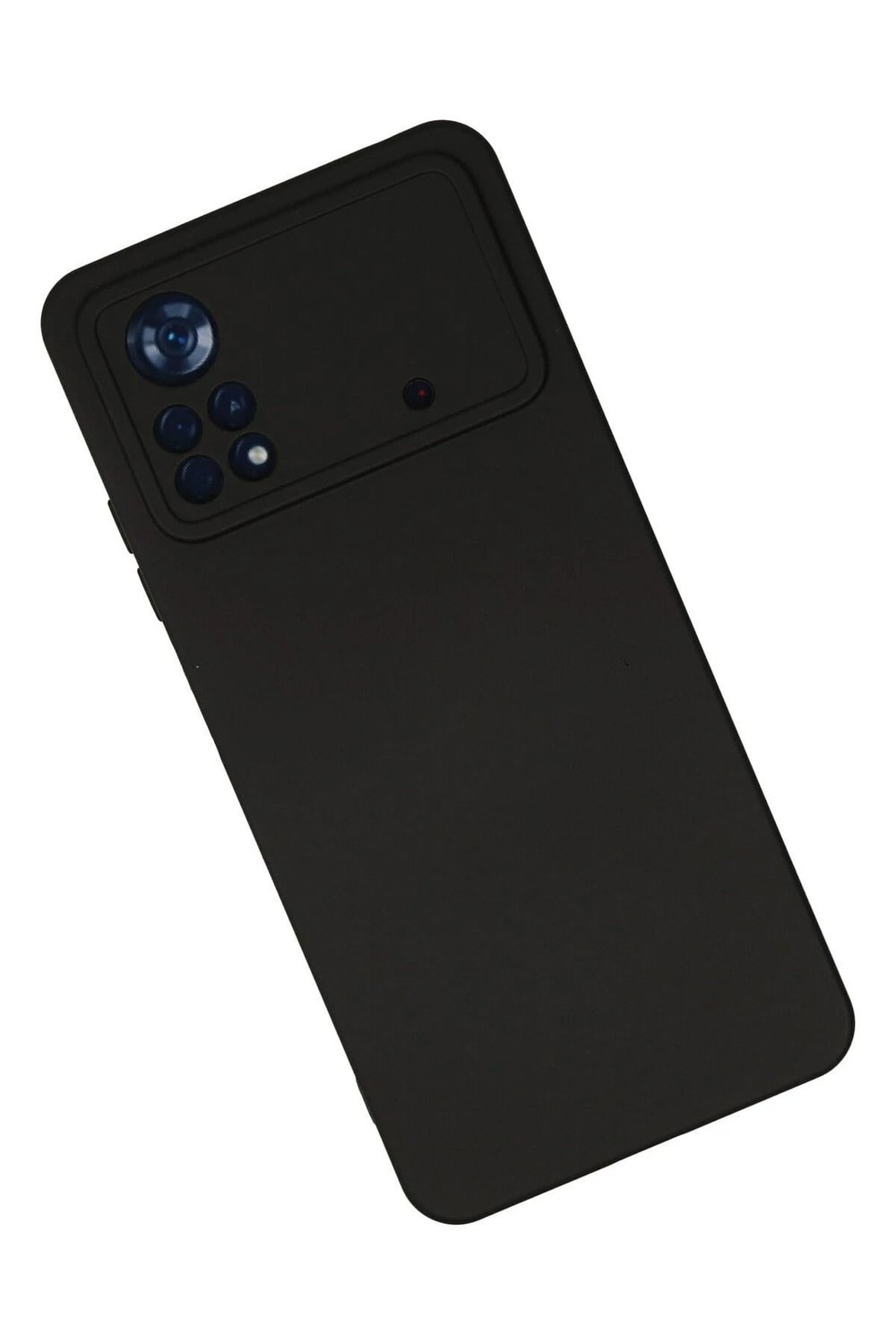 Mey İthalat®   Poco X4 Pro 5G Kılıf Nano içi Kadife Silikon - Siyah