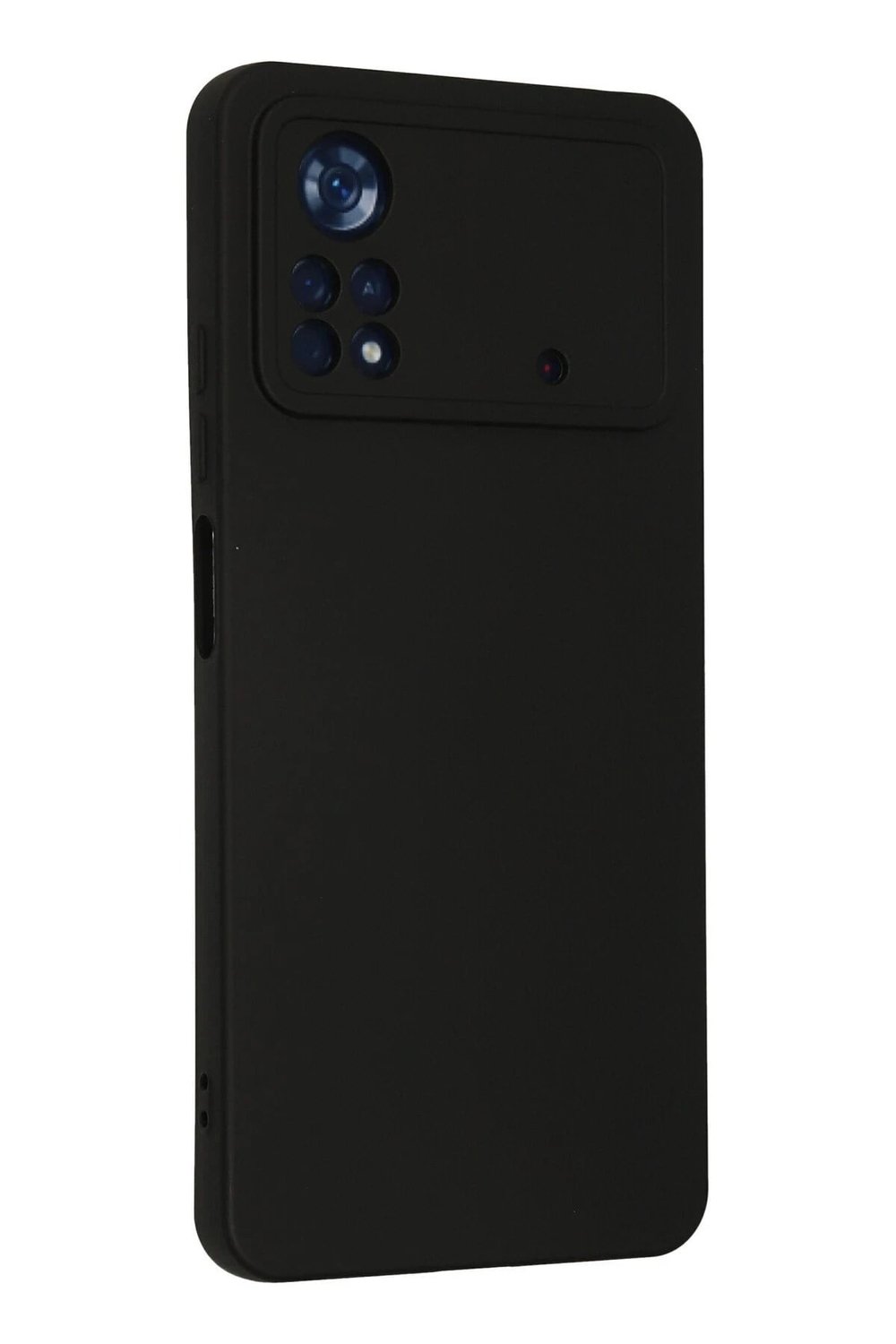 Mey İthalat®   Poco X4 Pro 5G Kılıf Nano içi Kadife Silikon - Siyah