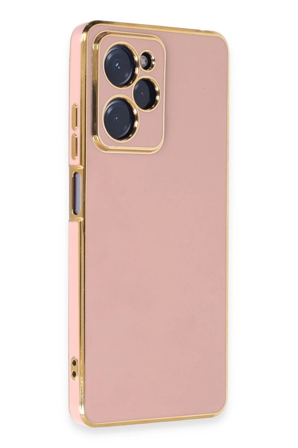Mey İthalat®   Poco X5 Pro 5G Kılıf Volet Silikon - Pembe
