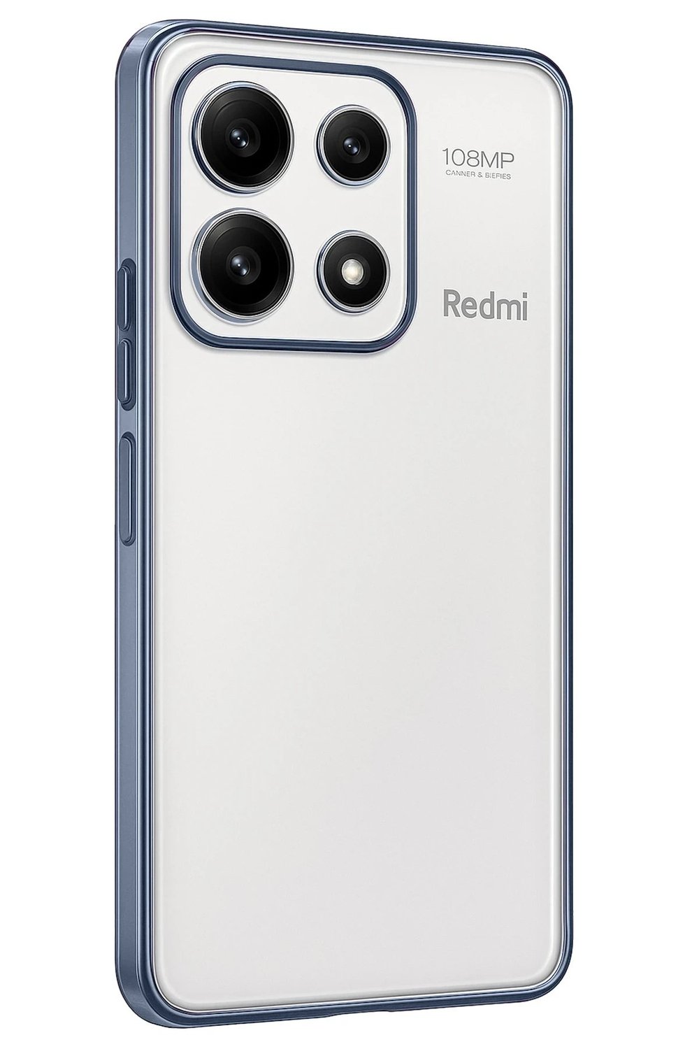Mey İthalat®   Poco X6 Pro Kılıf  Lensli Silikon - Açık Mavi
