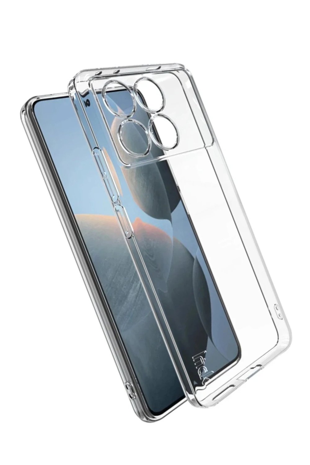 Mey İthalat®   Poco X6 Pro Kılıf Lüx Şeffaf Silikon