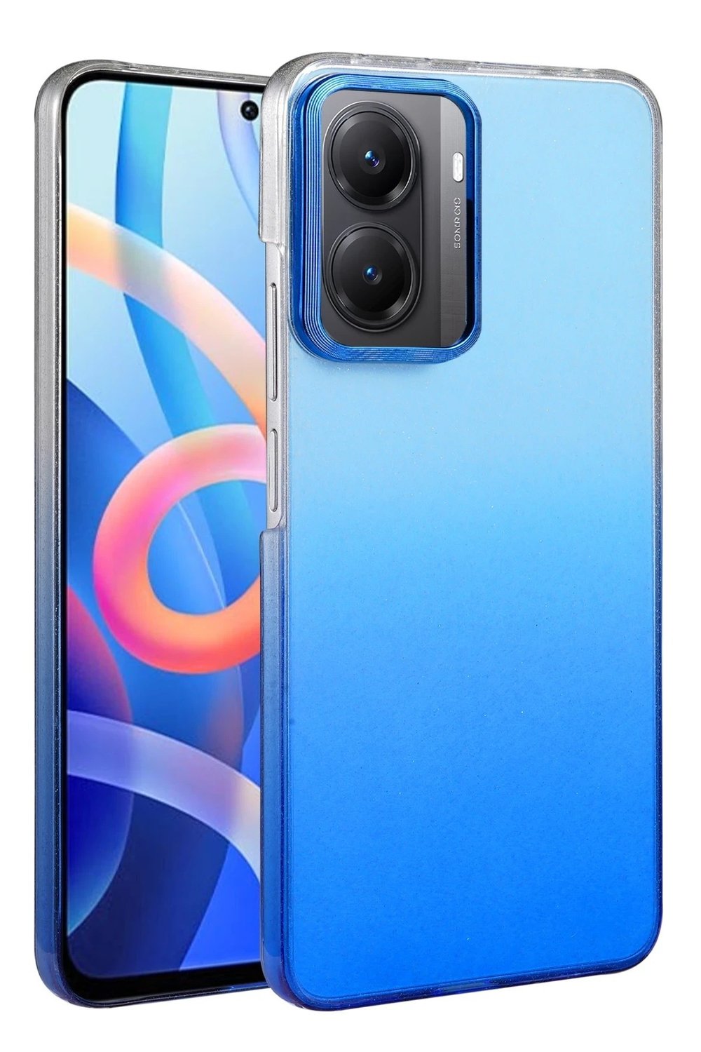 Mey İthalat®   Poco X7 Pro Glossy Kapak - Mavi