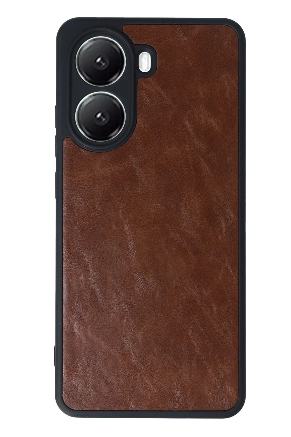 Mey İthalat®   Poco X7 Pro Kılıf Aras Deri Kapak - Taba