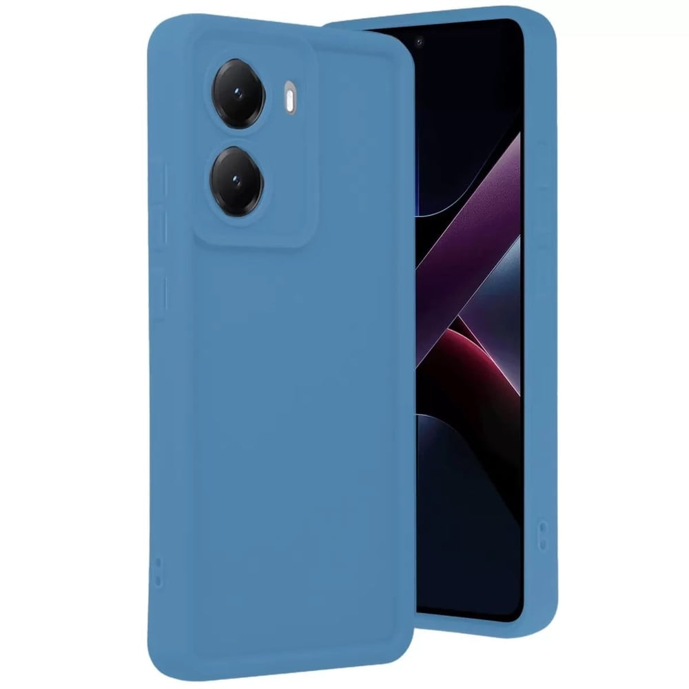 Mey İthalat®   Poco X7 Pro Viera Silikon - Mavi