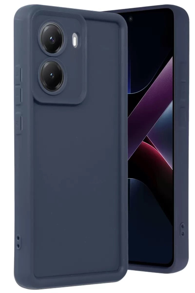 Mey İthalat®   Poco X7 Pro Viera Silikon - Lacivert