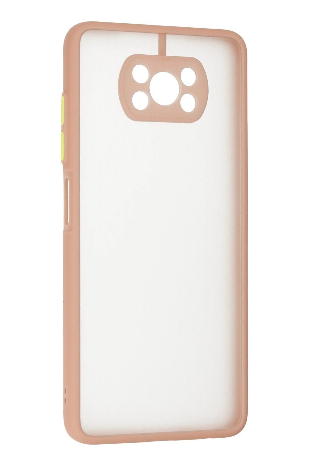 Mey İthalat®   Pocophone X3 Kılıf Montreal Silikon Kapak - Pembe