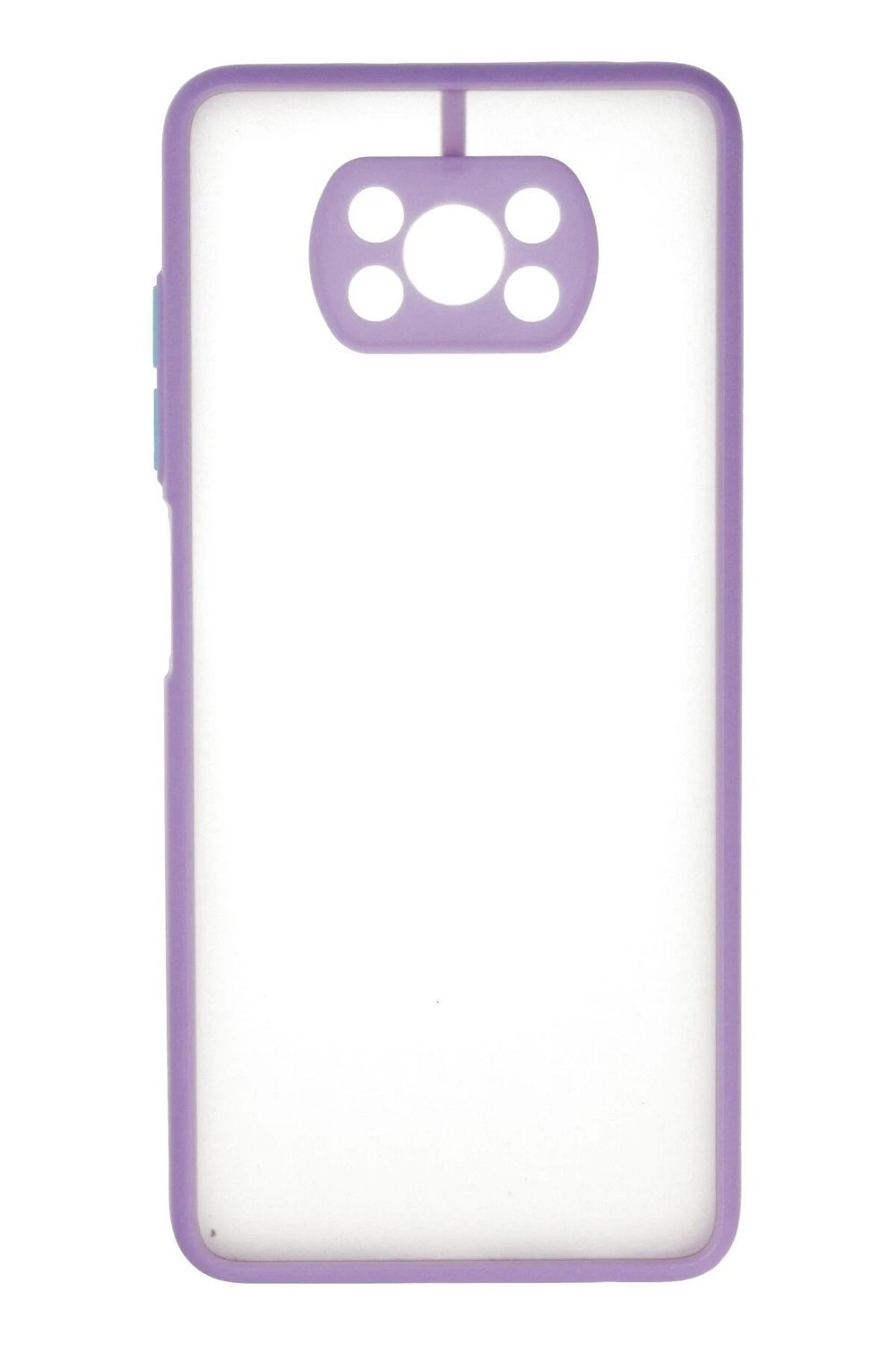 Mey İthalat®   Pocophone X3 Kılıf Montreal Silikon Kapak - Mor
