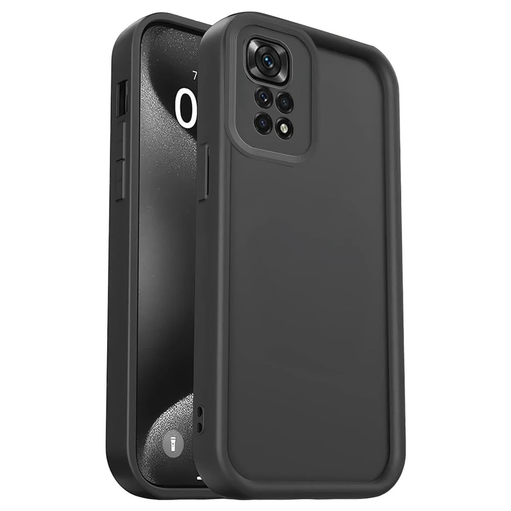 Mey İthalat®   Redmi 10 2022 Kılıf Viera Silikon - Siyah