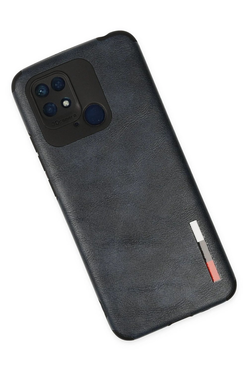 Mey İthalat®   Redmi 10C Kılıf Loop Deri Silikon - Lacivert