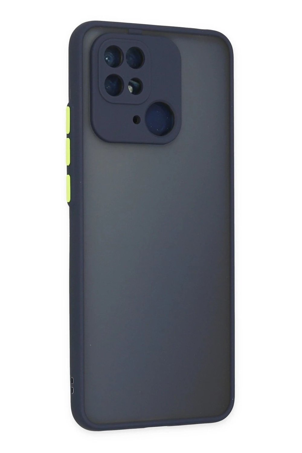 Mey İthalat®   Redmi 10C Kılıf Montreal Silikon Kapak - Lacivert