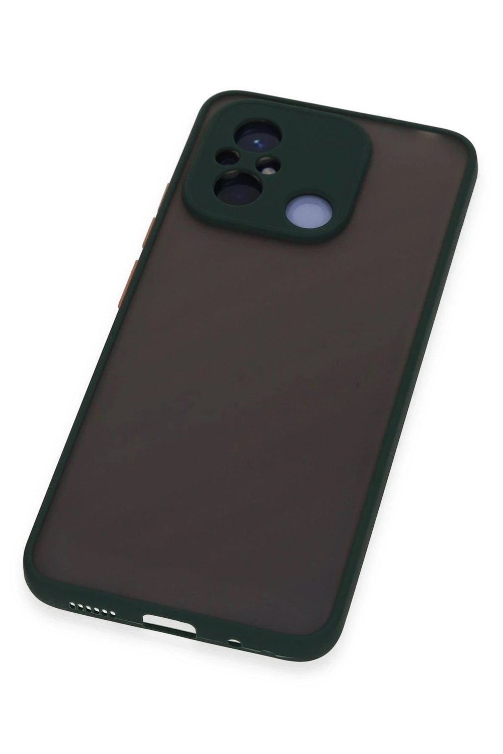 Mey İthalat®   Redmi 12C Kılıf Montreal Silikon Kapak - Yeşil