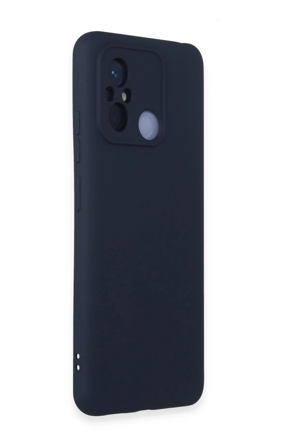 Mey İthalat®   Redmi 12C Kılıf Nano içi Kadife Silikon - Lacivert